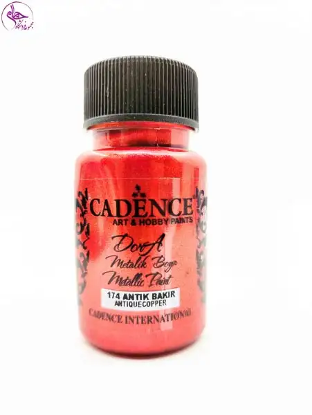 رنگ دورا متالیک کادنس Antiqe Copper کد 174