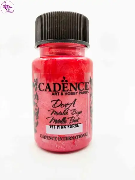 رنگ دورا متالیک کادنس Pink Sorbet کد 196