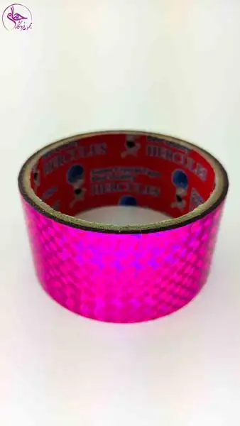 چسب5سانت لیزری آبی هرکول