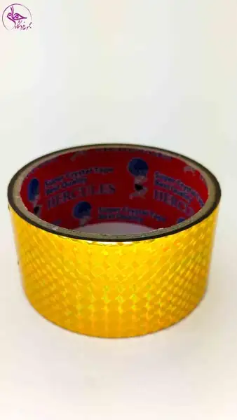 چسب5سانت لیزری زرد هرکول