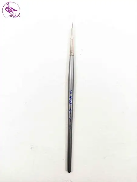 قلم مو تذهیب و نگارگری موی طبیعی سمور راف سایز 000