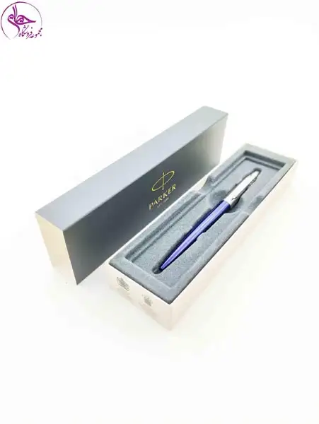 خودکار تمام استیل گیره کروم PK-Jotter - آبی