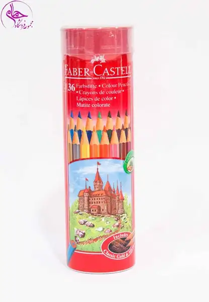 مدادرنگی36رنگ فلزی فابرکستل