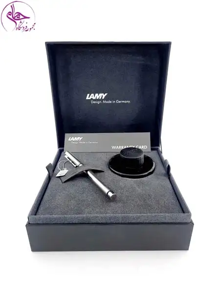 خودنویس بدنه پلاتین نوک طلا 53 لامی