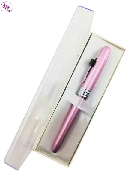 خودنویس استنلس باروکش آلومیت 0.5صورتی