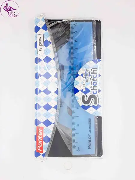ست خط کش پنتر پلاستیکی Scotch