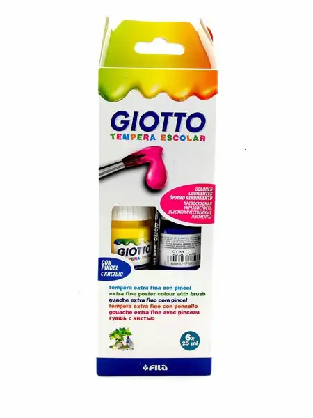 گواش 6 رنگ جیوتو ایتالیا