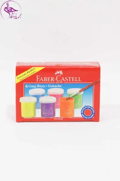 گواش6رنگ فلورسانت 160403 فابرکستل