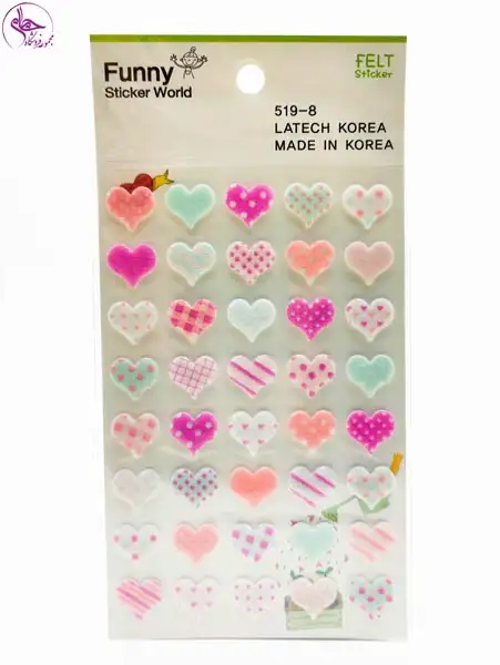 استیکر فانتزی فانی جور طرح 8-519