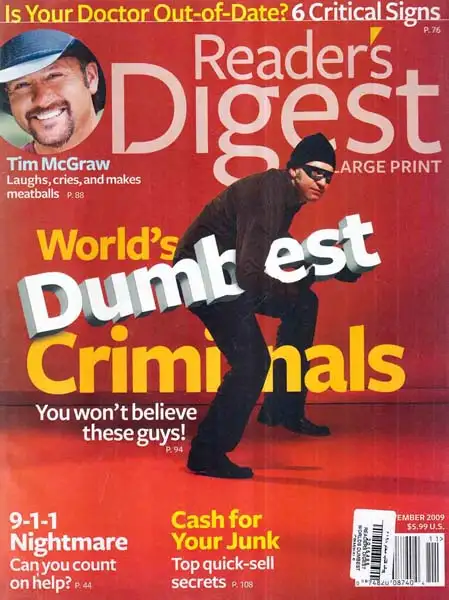 READERS DIGEST WORLDS DUMBEST CRIMINALS