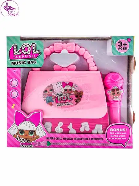 2023 میکروفون و کیف موزیکال طرح lol