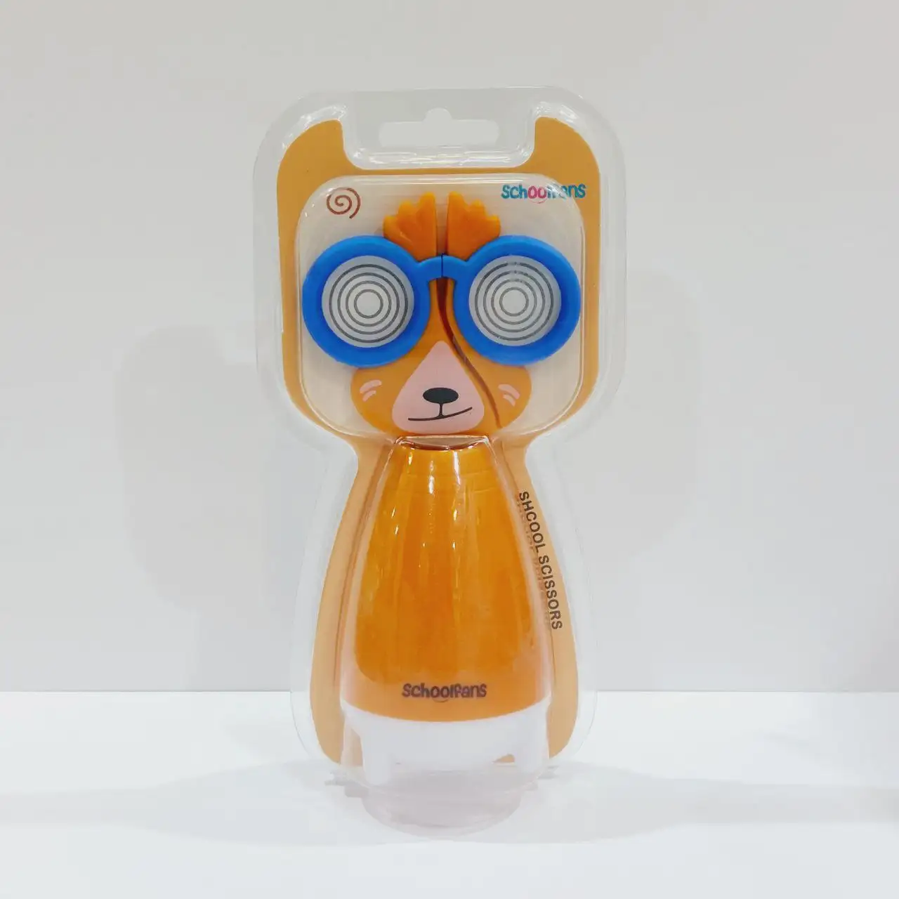 قیچی فانتزی غلاف دار مدرسه ای طرح روباه