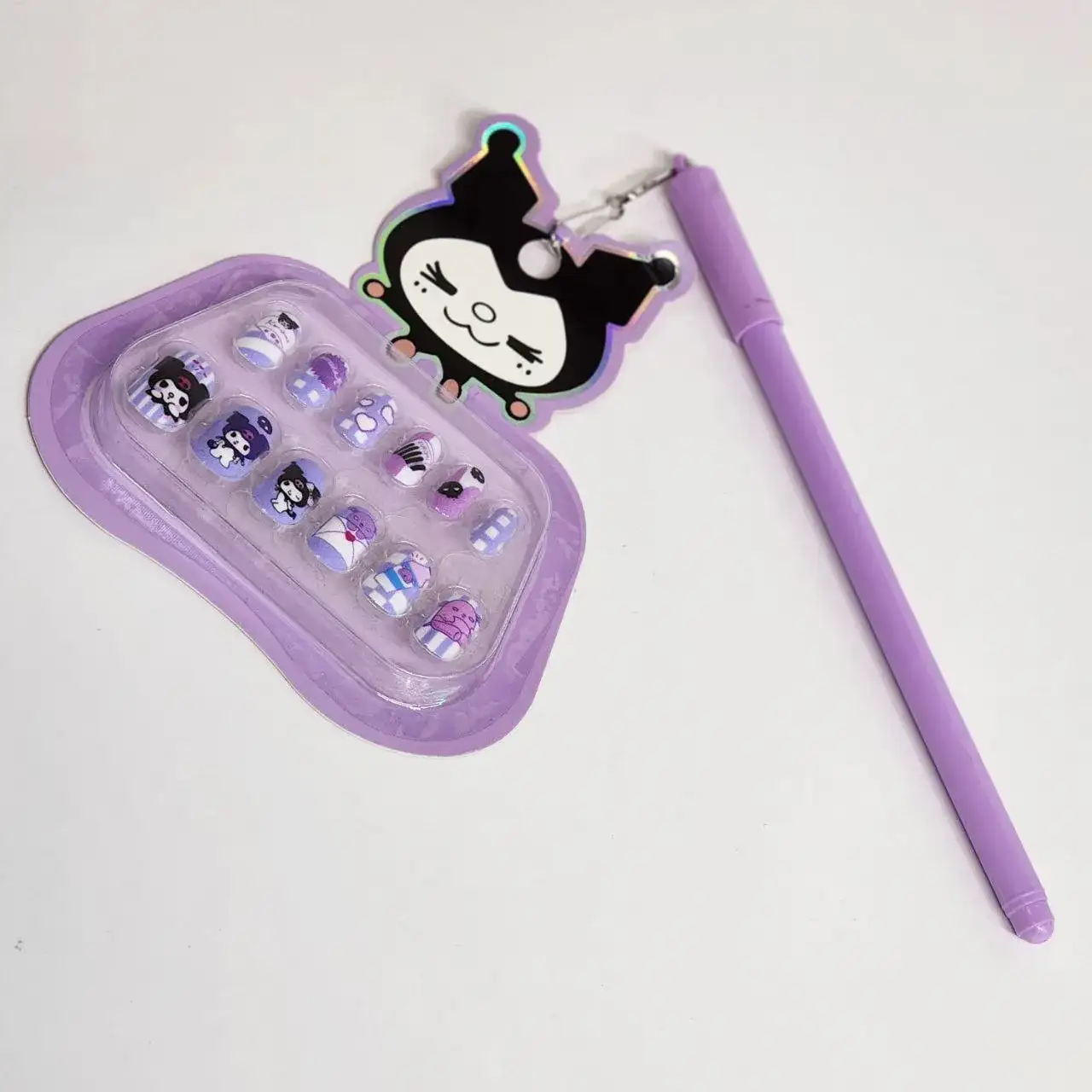 خودکار به همراه ناخن مصنوعی کرومی