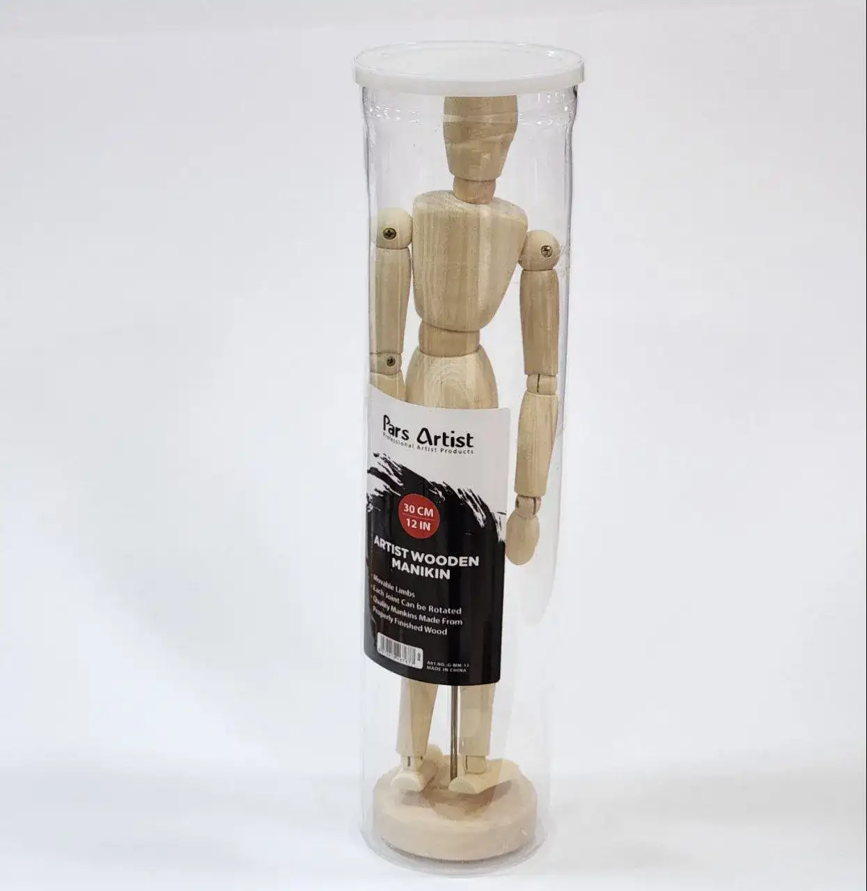 آدمک طراحی چوبی 30 سانت پارس آرتیست