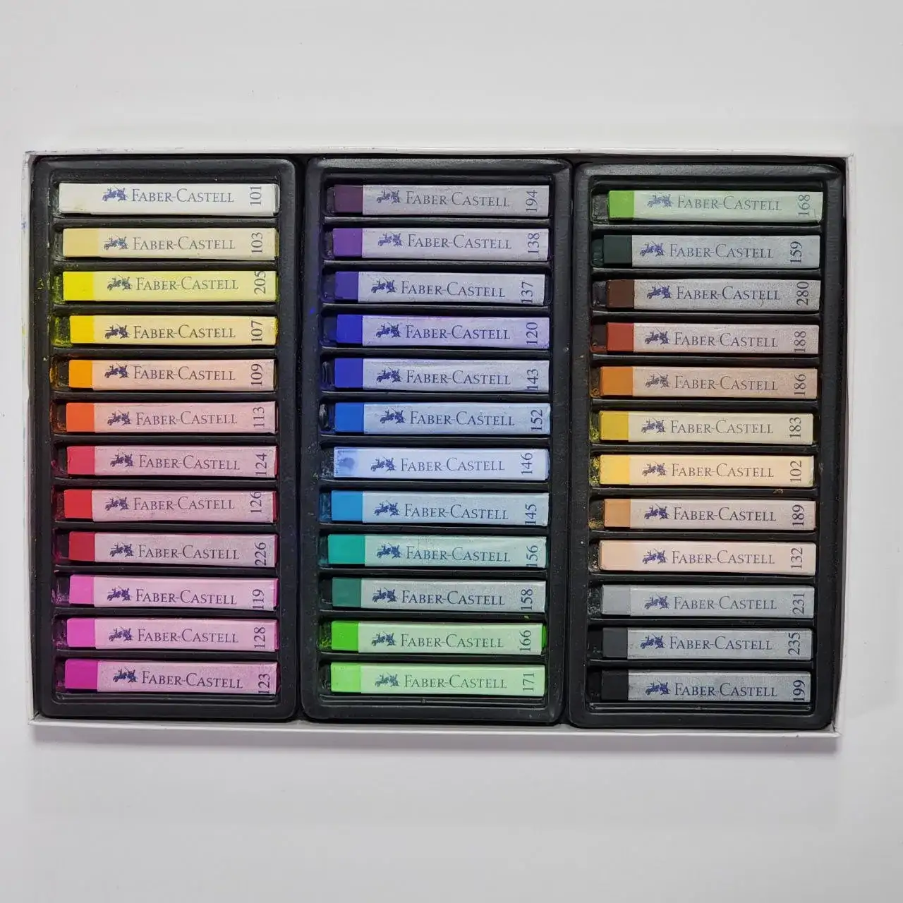 پاستل گچی فابرکاستل ۳۶ رنگ مدل Creative Studio