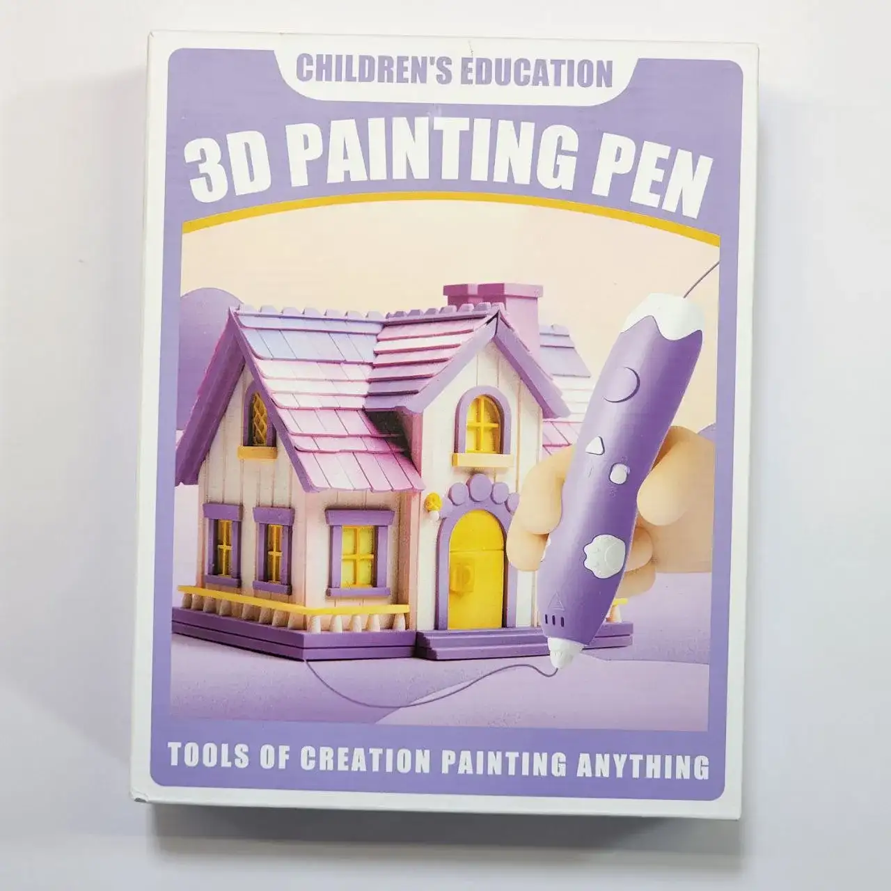 قلم نقاشی سه‌بعدی جادویی شارژی