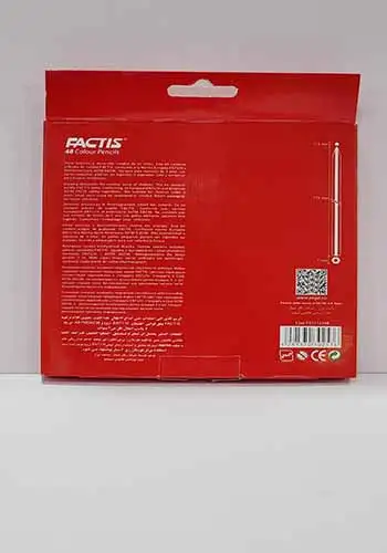 مداد رنگی48مقوایی فکتیس