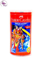 ماژیک درچسبان استوانه پلاستیکی طرح ربات155074 فابرکستل