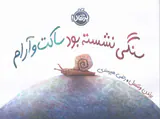 سنگی نشسته بود ساکت و آرام