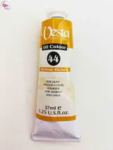 رنگ روغن 37میل وستا Yellow Ochre کد 44