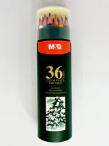 مداد رنگی 36رنگ استوانه ای M*G