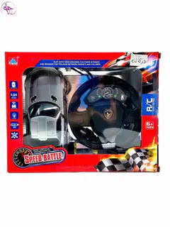 ماشین کنترلی مرسدس بنز رنگ سفید و قرمز جعبه بزرگ کد 2025