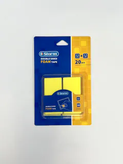 چسب دوطرفه 1میل فوم مربع 3/5*3/5سانت استورم HL-102235