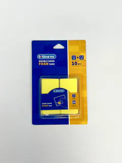چسب دوطرفه 1میل فوم مستطیل 7/2*3/5سانت استورم HL-102315