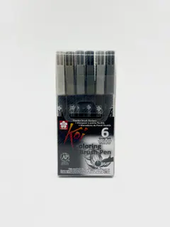 قلم براش6رنگ پرتره