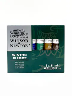 رنگ روغن 6رنگ 21میل وینزور فرانسه کد 1490617