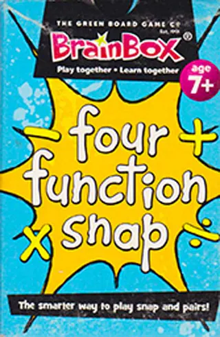FLASH CARDS FOUR FUNCTION SNAP