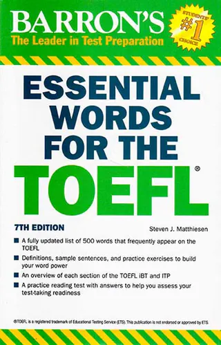 ترجمه کاملESSENTIAL WORDS FOR THE TOEFL