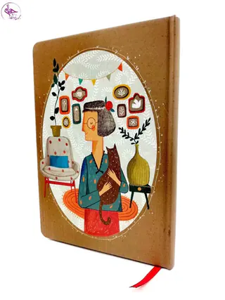 دفتر طراحی رقعی بی خط 100برگ جلد سخت مستر نوت کد MR-52