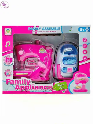 ست دو تیکه جاروبرقی و چرخ خیاطی family appliance