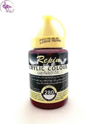 رنگ اکریلیک 280 میل رپین Alizarin Crimson کد 1