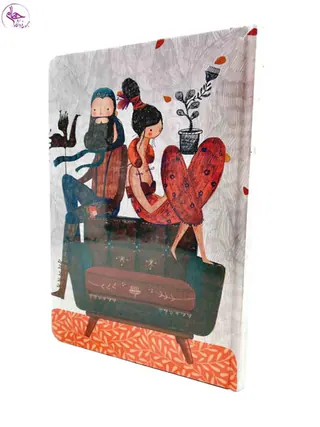 دفتر خط دار رقعی 120 برگ جلد سخت مستر نوت کد MR-23