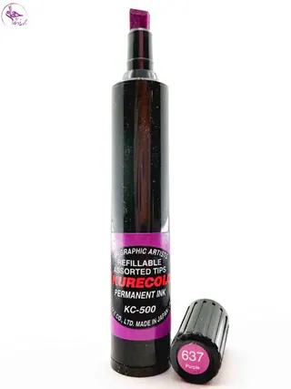 ماژیک طراحی کیوکالر Purple کد 637