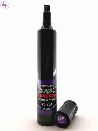 ماژیک طراحی کیوکالر Deep Violet کد 609