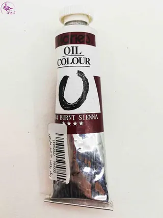 رنگ روغن 50 میل ماریس Burnt Sienna کد 684
