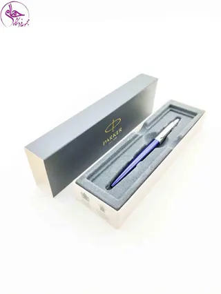 خودکار تمام استیل گیره کروم PK-Jotter - آبی