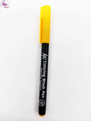 قلم براش ساکورا Deep Yellow