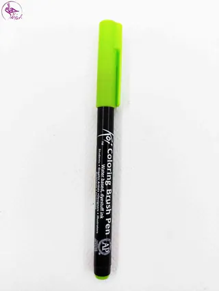 قلم براش ساکورا Yellow Green
