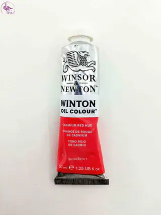 رنگ روغن 37میل وینتون وینزور Cadmium Red Hue کد 095