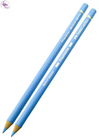مداد رنگی تک رنگ پلی کروموس فابرکستل Sky Blue کد 146