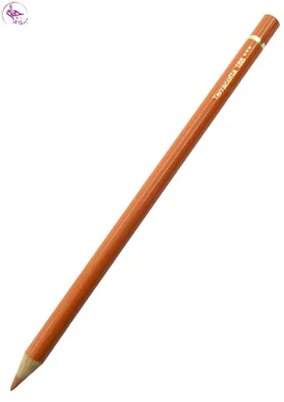 مداد رنگی تک رنگ پلی کروموس فابرکستل Terracotta کد 186