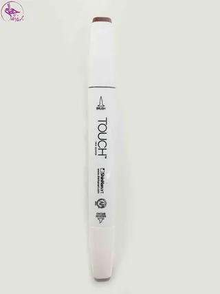 ماژیک طراحی بدنه سفید تاچ Burnt Sienna کد BR95