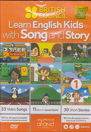 DVD BRITISH COUNCIL SONG AND STORY