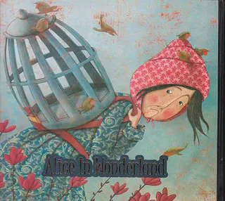 دفترچه یادداشت خشتی جیحون طرح Alice In Woderlond 2