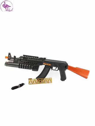 47/1 تفنگ کلانشیکف موزیکال لیزر دار FENG FA TOYS