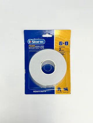 چسب دوطرفه 2میل فوم1/8سانت 3متری استورم HL-102137